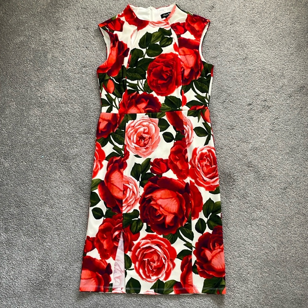 Alexa B Formal/Grad/Prom Floral Dress, Size 14/M